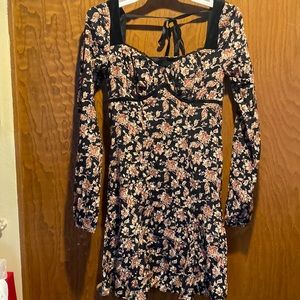 Floral mini dress